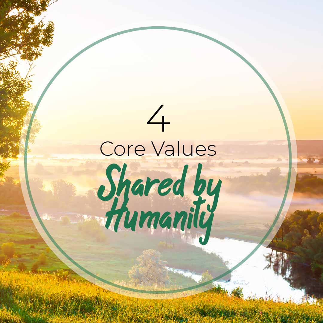 Core values shared by humanity