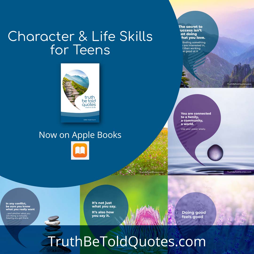 Book on values for teens by author Colleen Doyle Bryant
