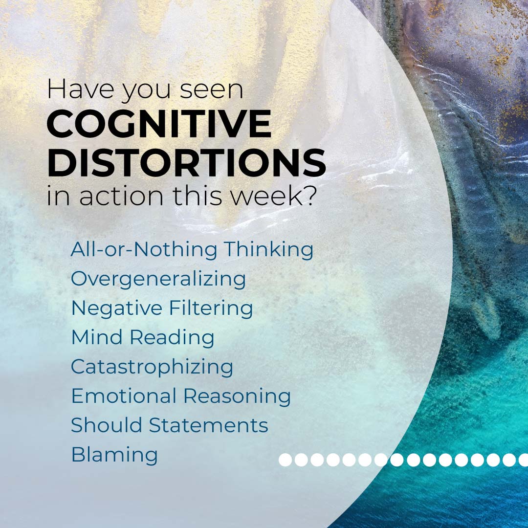 Cognitive Distortions inflate negativity, harm mental wellness, add to divisiveness