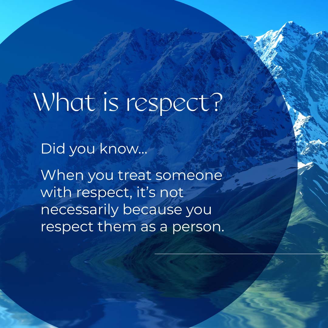 What is respect and the respect continuum article by author Colleen Doyle Bryant 