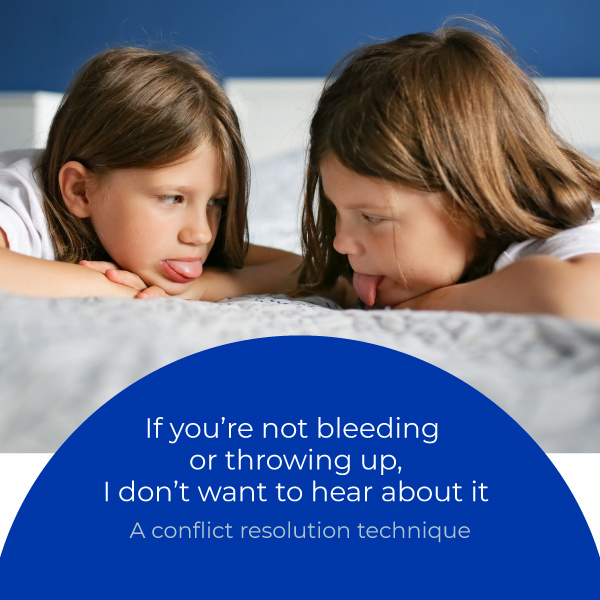 Conflict resolution technique for kids- parenting resource by Colleen Doyle Bryant