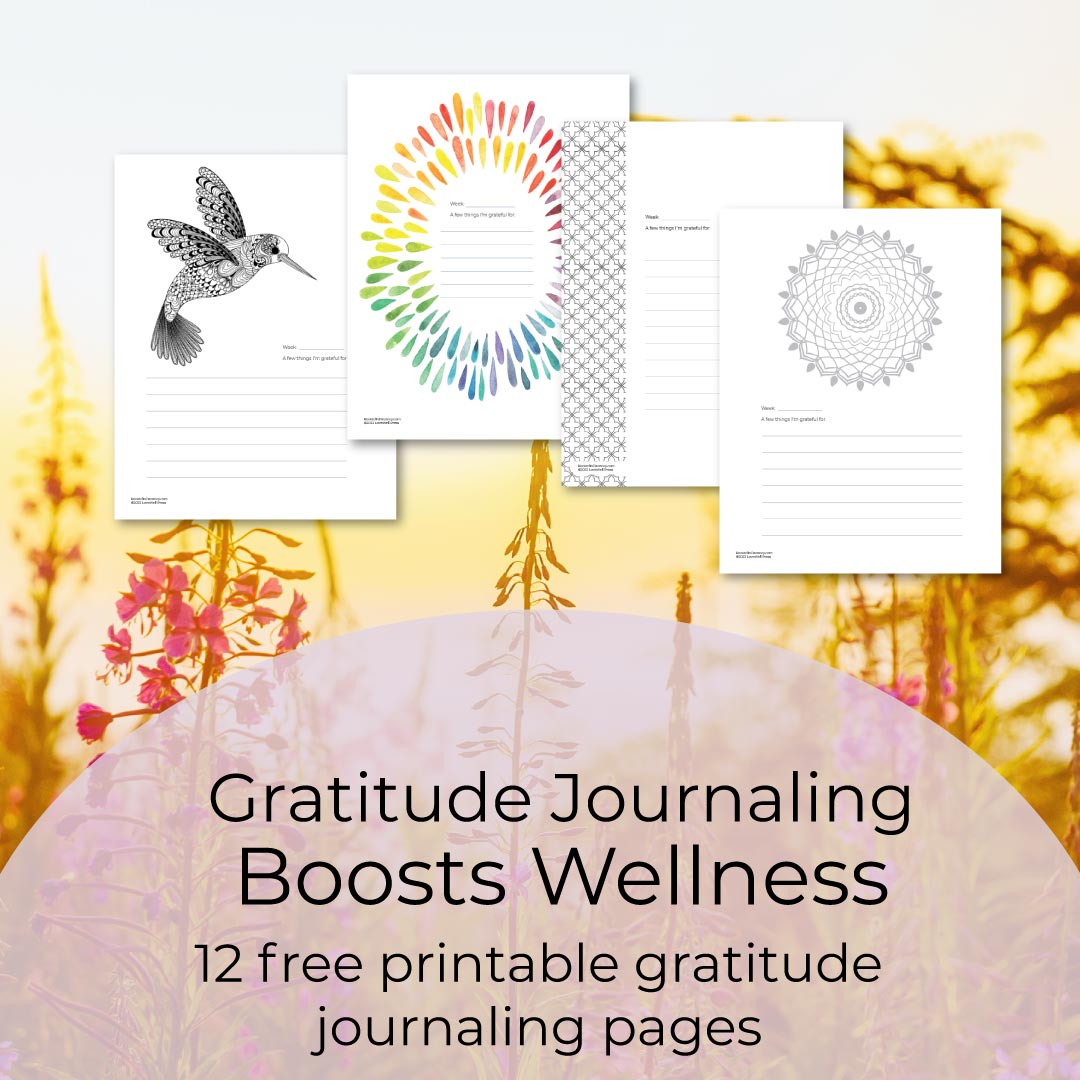 Gratitude Journaling Benefits and Free Printables - resource by Colleen Doyle Bryant